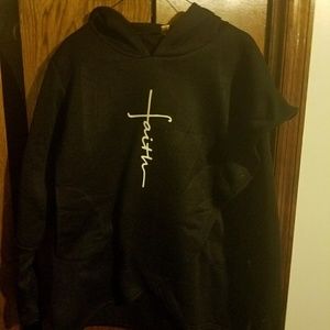 Fashion Faith Print Sweatshirt